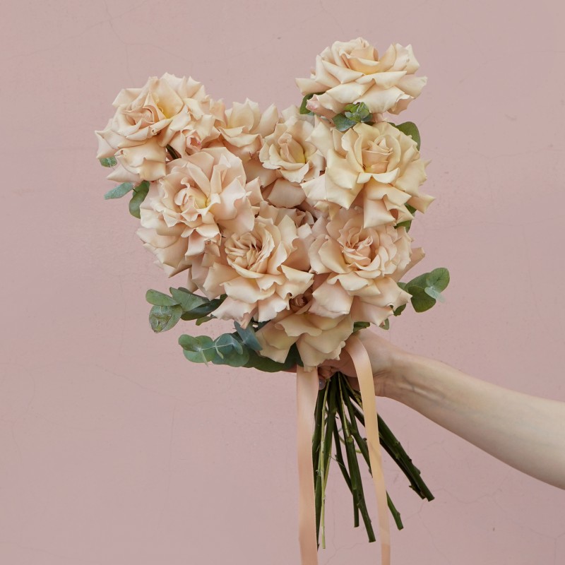 Букет невесты из вывернутой розы Дон Пион Калуга