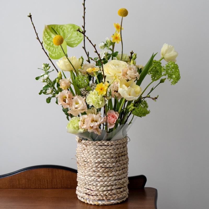 Цветочная композиция "Солнечный эфир" Дон Пион Калуга