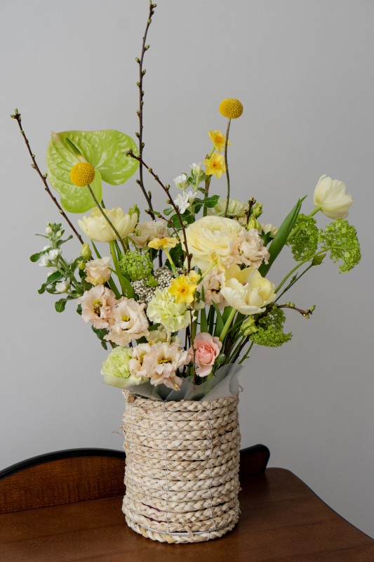 Цветочная композиция "Солнечный эфир" Дон Пион Калуга